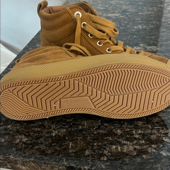 Cariuma Tan High-Top Sneakers - Picture 2 of 4